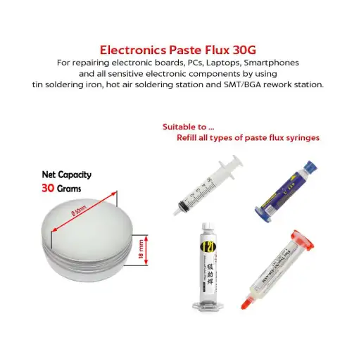 Electronics Paste Flux 30g for PCB/SMD/BGA/PGA - Image 3
