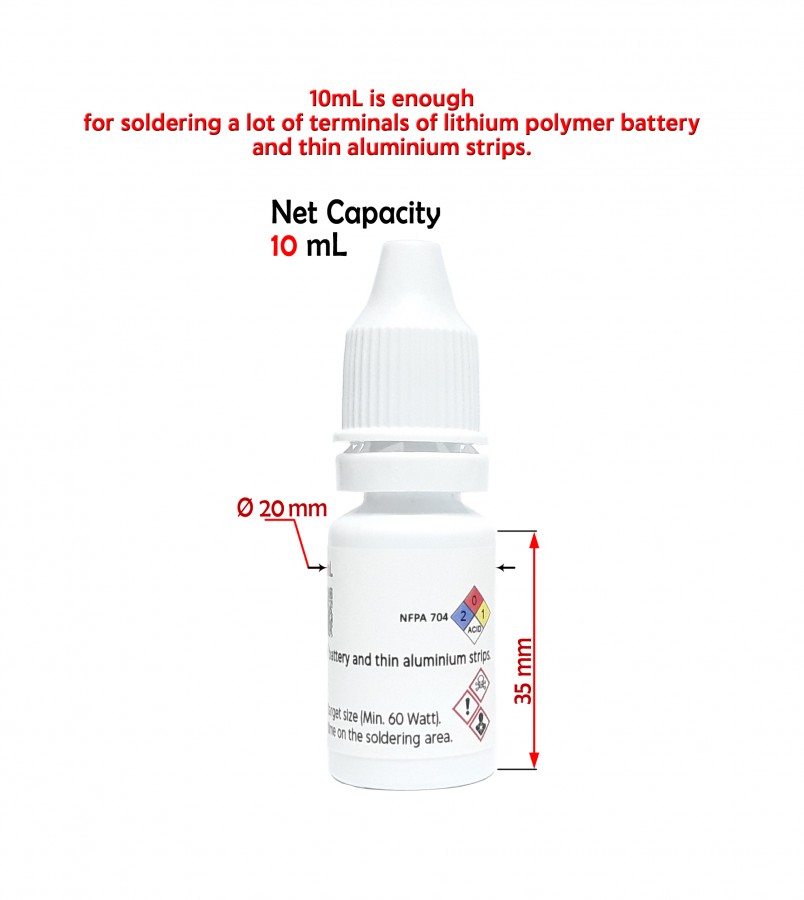 Aluminium Soldering Flux 10mL - Image 3