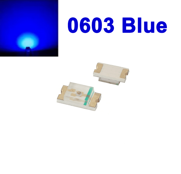 SMD LED 0603 Blue (10Pcs)