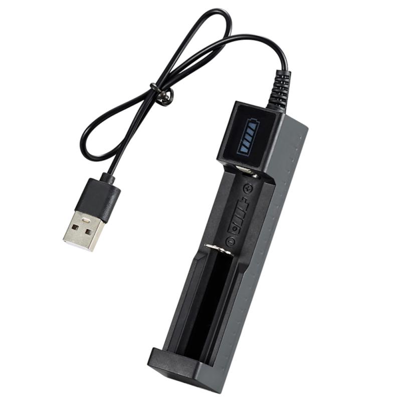 USB Battery Charger 1Cell For 16340 14500 18650 26650 Battery - Image 2