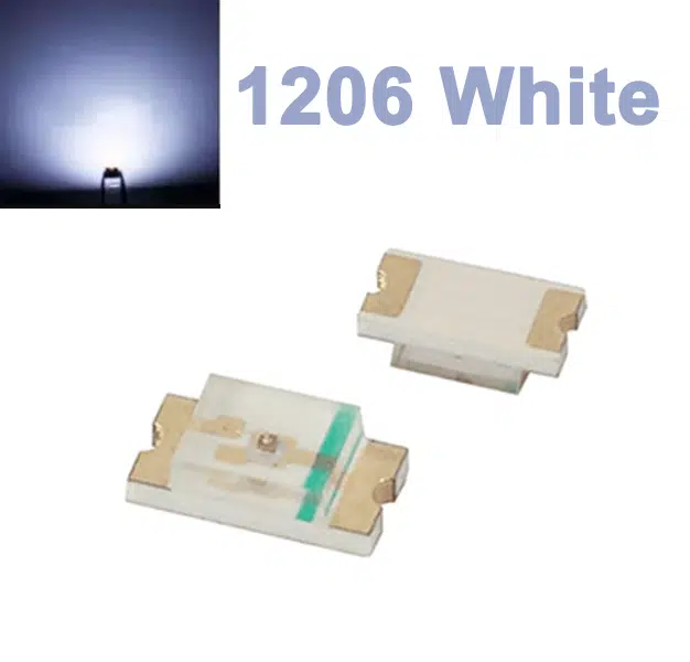 SMD LED 1206 White (10Pcs)