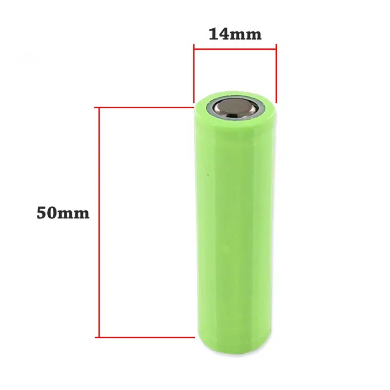 Battery Li-ion Battery Cell 3.7v 1200mAh (14500) - Image 2