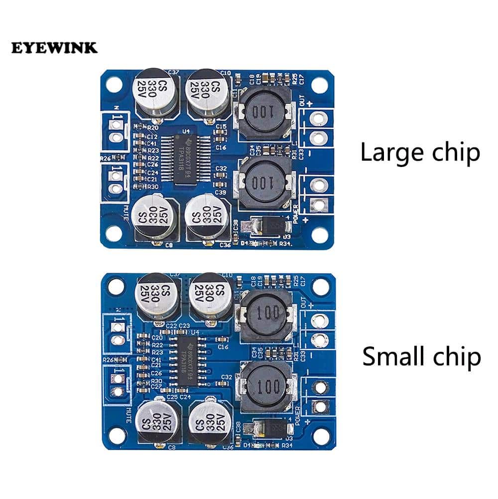 TPA3118 (1x60W) Audio Power Amplifier Board (Large Chip) - Image 4