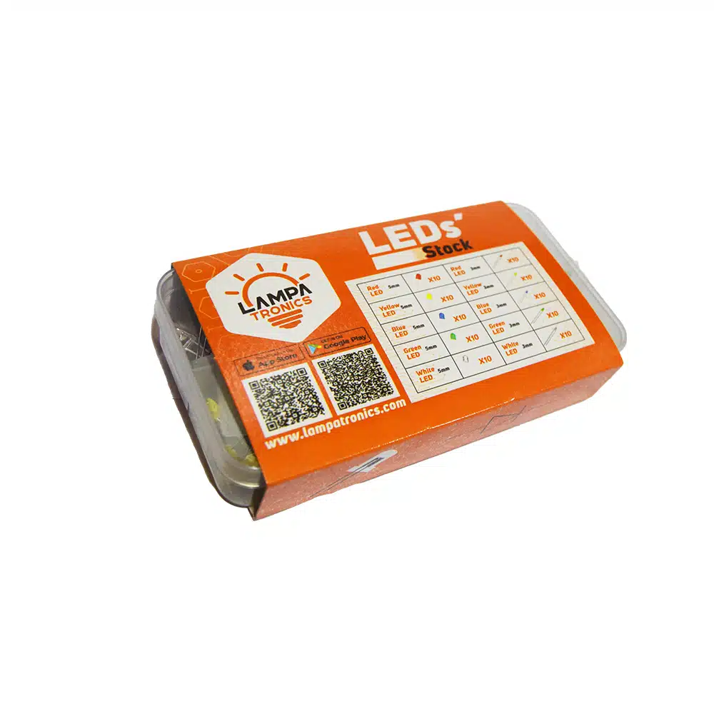 LED Box kit (5mm & 3mm) + Free Storage Box - Image 2
