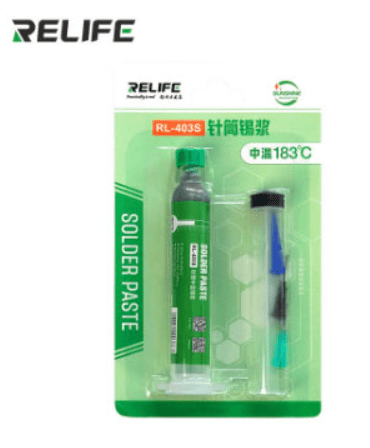 Relife (RL-403S) Solder Paste Tin Cream For PCB BGA SMD 10CC (183C) - Image 2