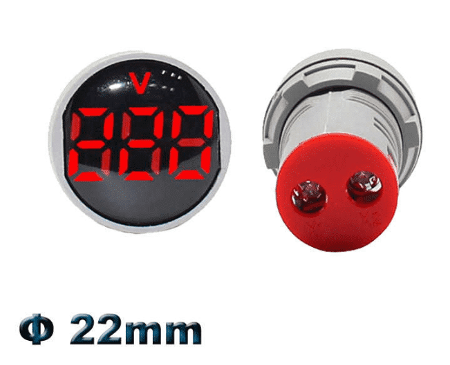 Digital Voltage Meter Panel Mount (AC 20-500V) - Image 6