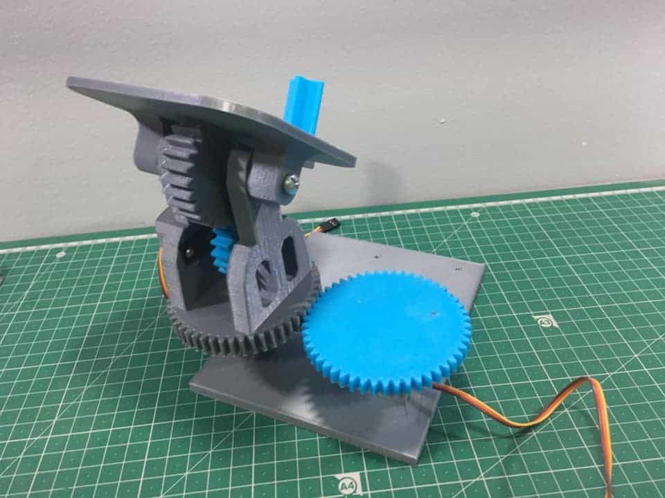 Solar Tracker System With Micro Metal Servo - Image 2