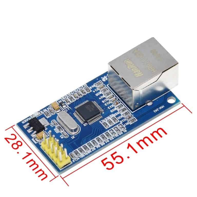 Ethernet Module (W5500 ) For Arduino Support TCP/IP 51/ STM32 - Image 2