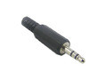 Audio Plug 3.5mm Stereo - Plastic Casing