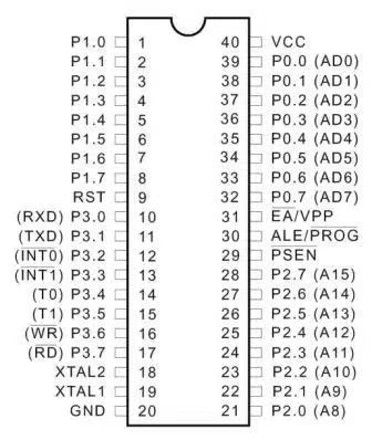 AT89C52 Microcontroller IC - Image 2