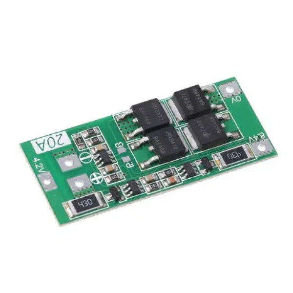BMS 2S (8.4V - 20A) Lithium Battery Protection Module