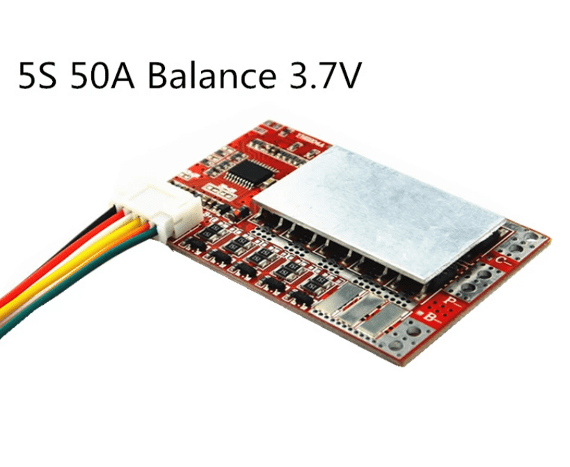 BMS 4S/5S (16.8V - 21V - 50A) Lithium Battery Protection Module