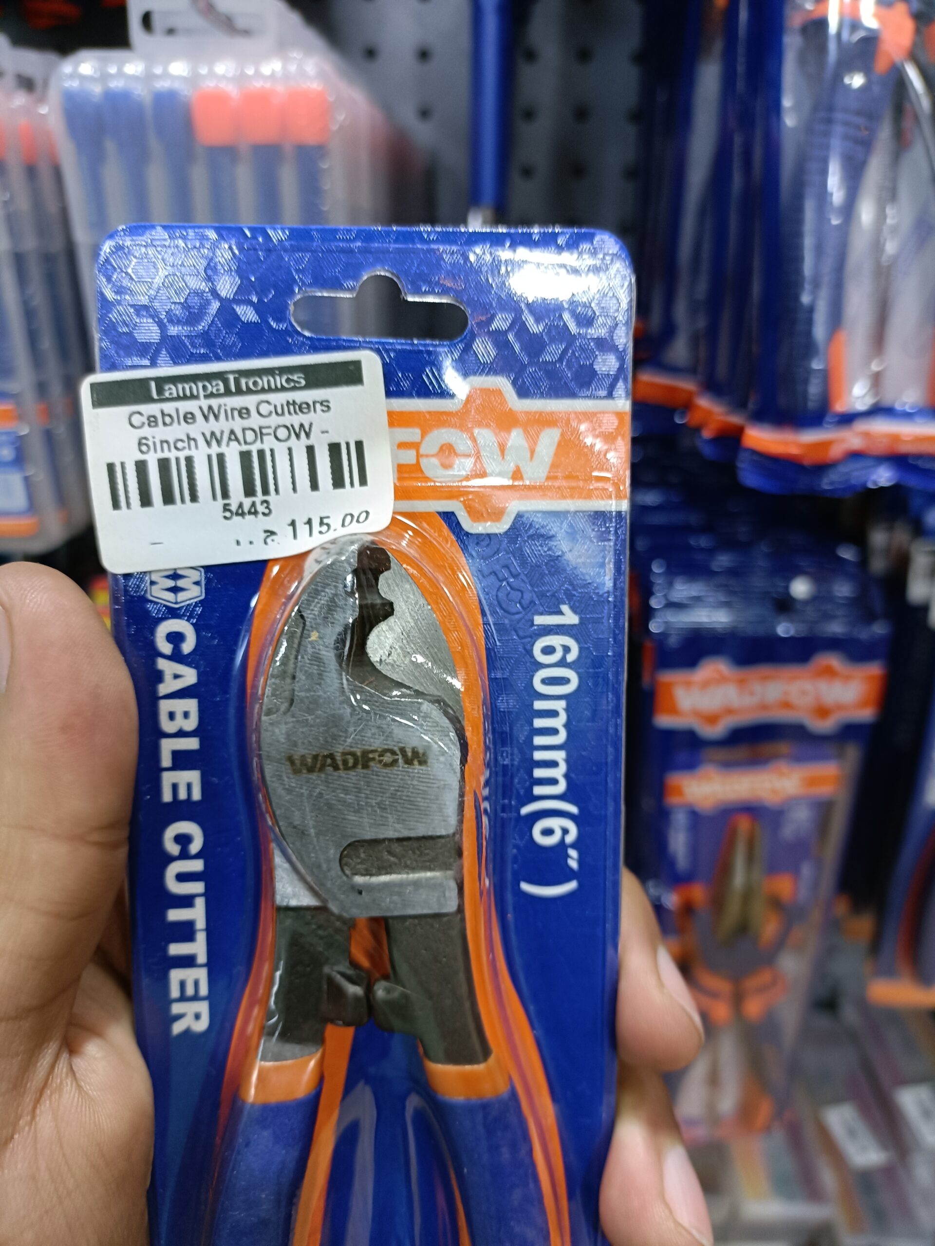 Cable Wire Cutters 6inch WADFOW - WCT1606 (160mm) - Image 5