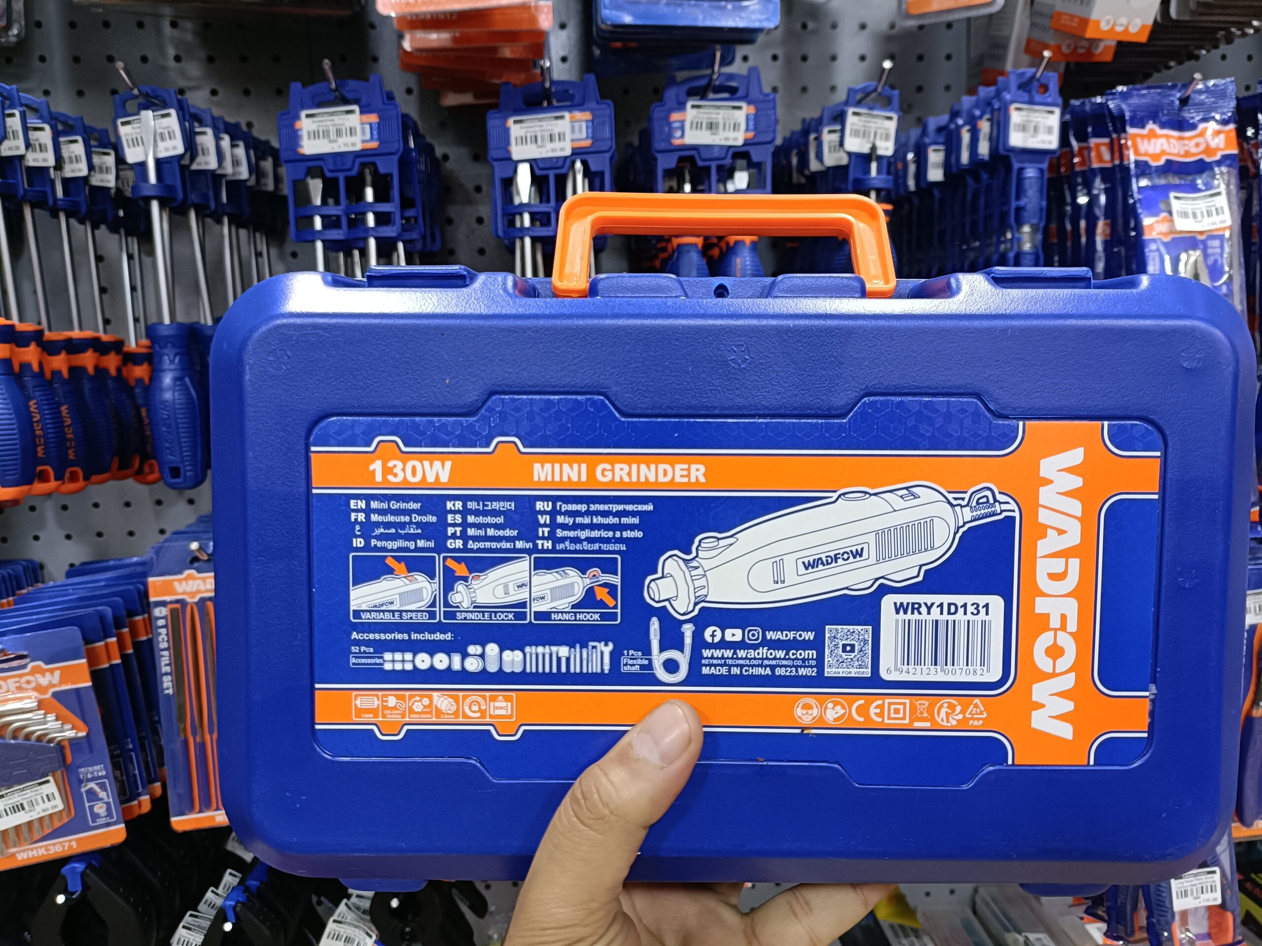 Electric Grinder Drill 220V With 52pcs Accessories WADFOW - WRY1D131 - Image 2
