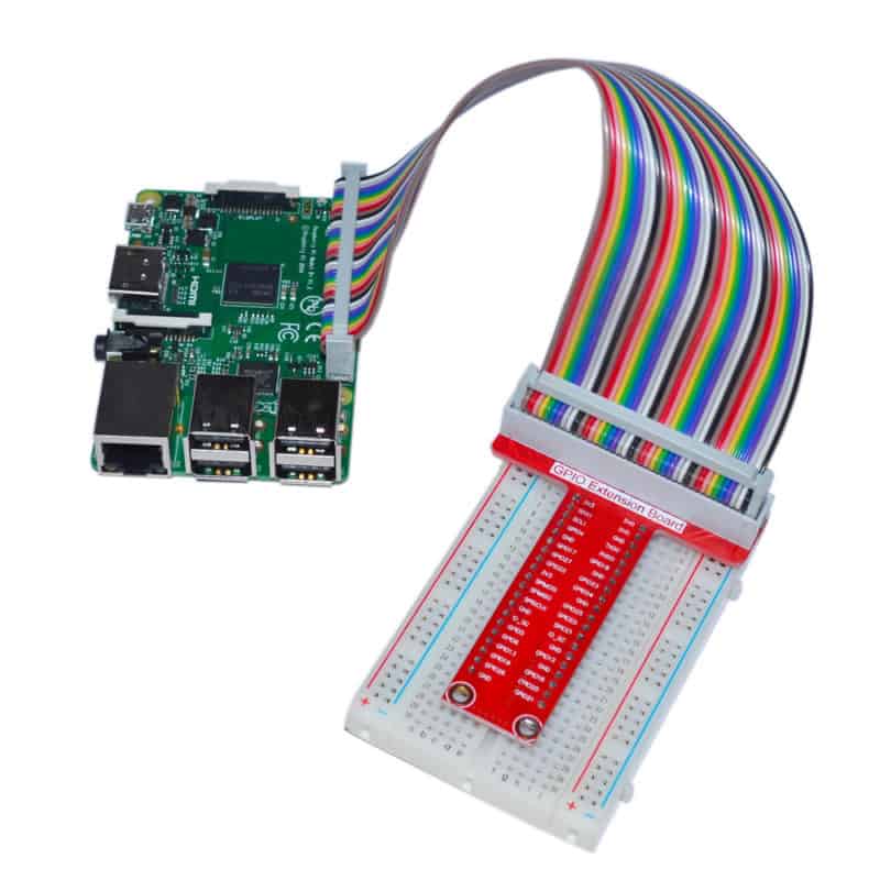 GPIO To Breadboard With Cable For Raspberry Pi 3B & 3B+ &2 - Image 2