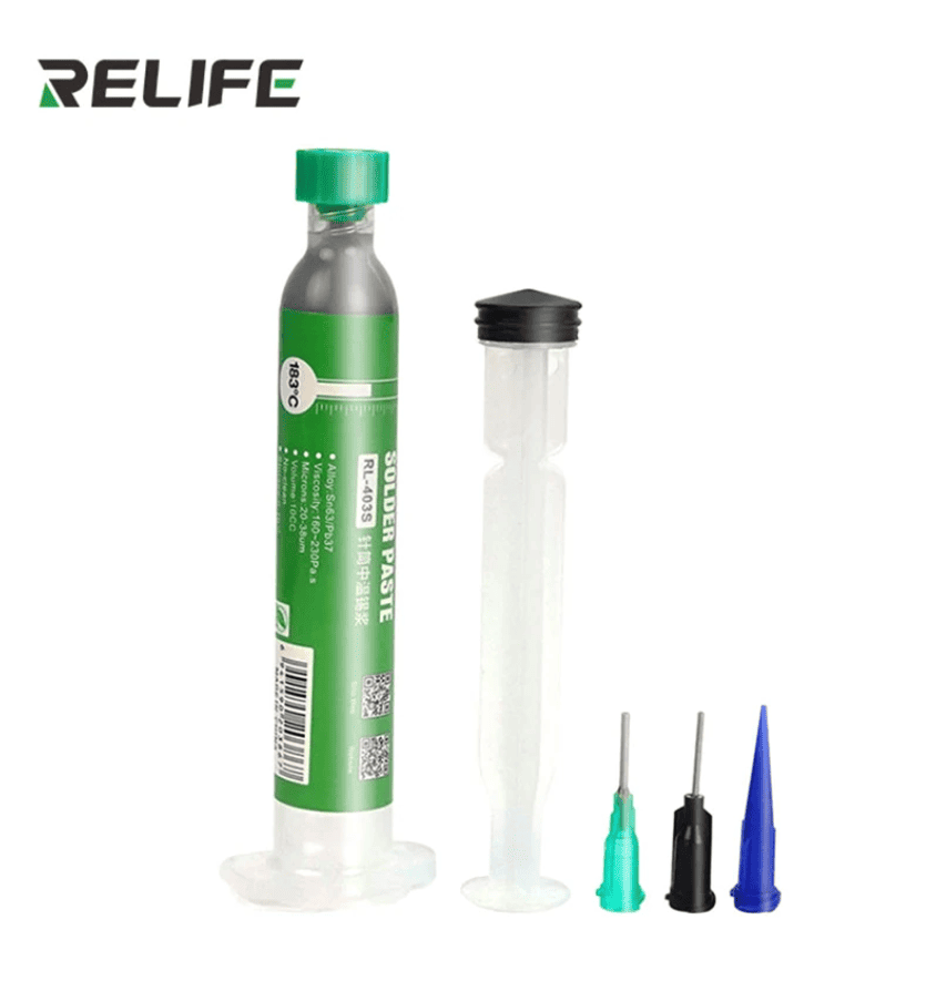 Relife (RL-403S) Solder Paste Tin Cream For PCB BGA SMD 10CC (183C)