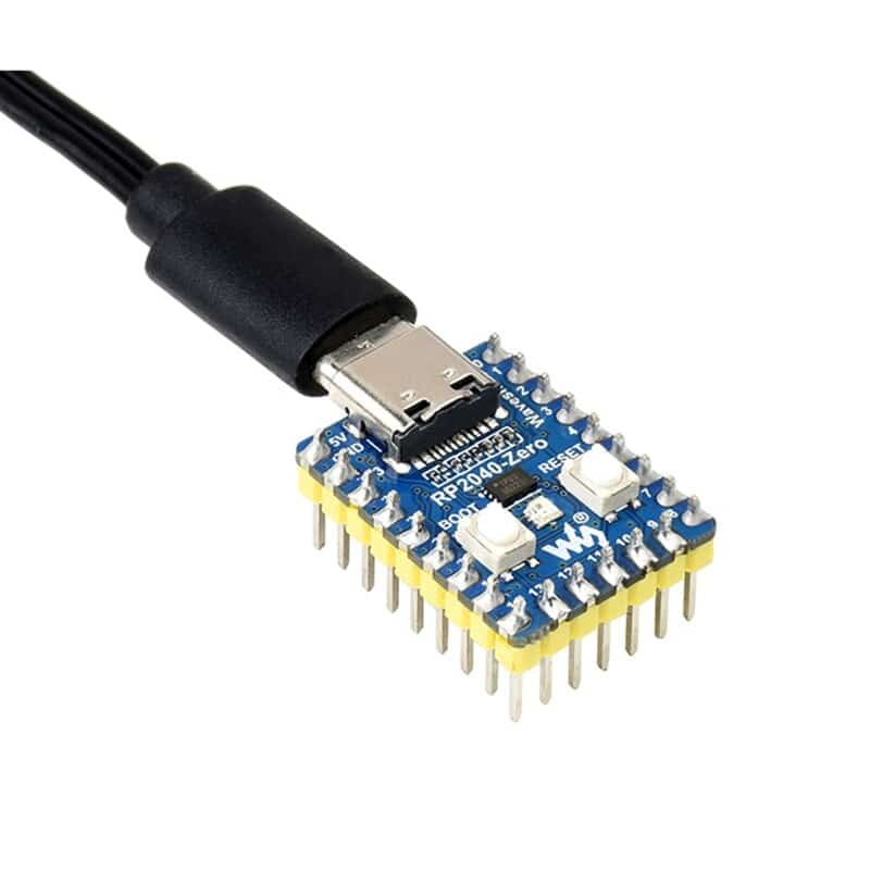 Raspberry Pi RP2040-Zero Microcontroller PICO Development Board (SOLDER PINHEADER) - Image 4
