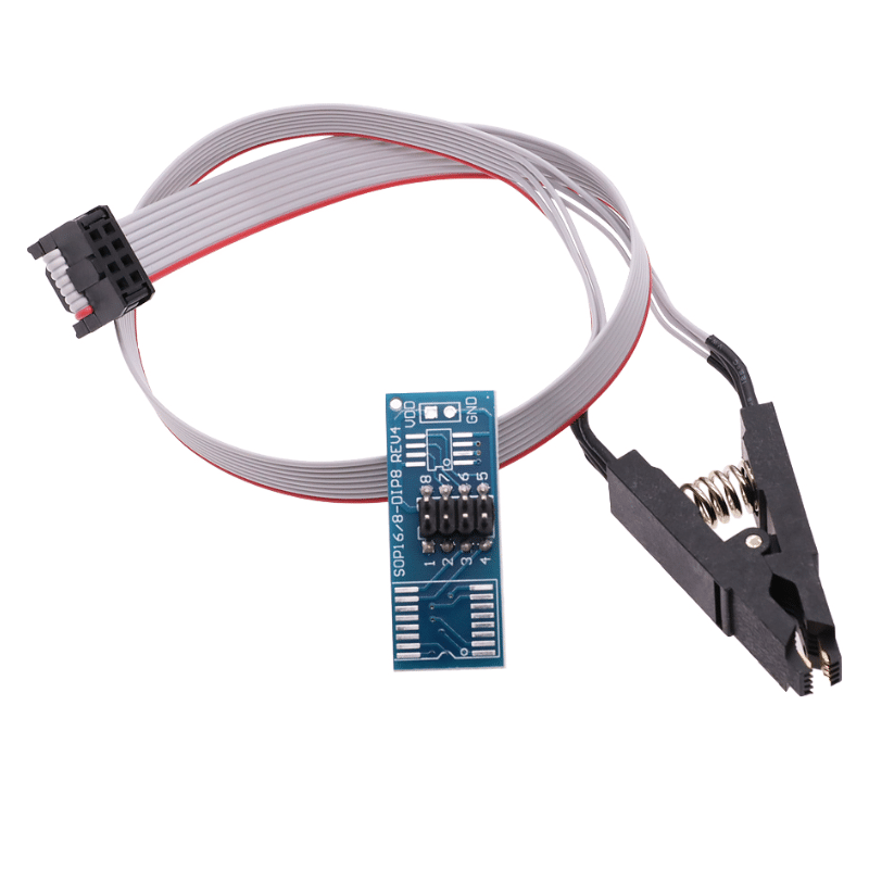 SOIC8 SOP8 Test Clip For EEPROM On USB Programmer CH341A