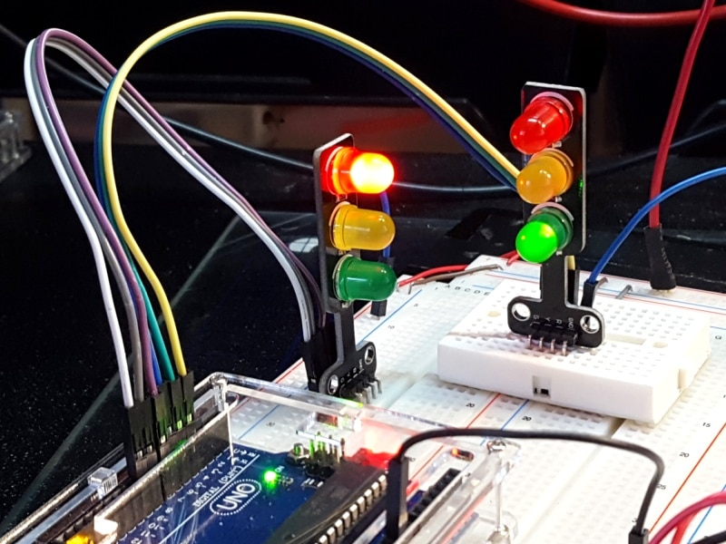 Traffic Light LED Display Module 5V - Image 2