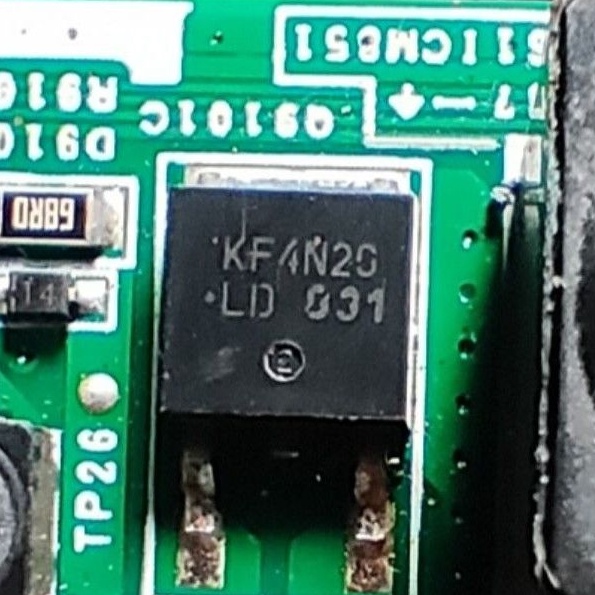 KF4N20 LD SMD MOSFET N-CH (200V-4A) TO-252 - Image 3