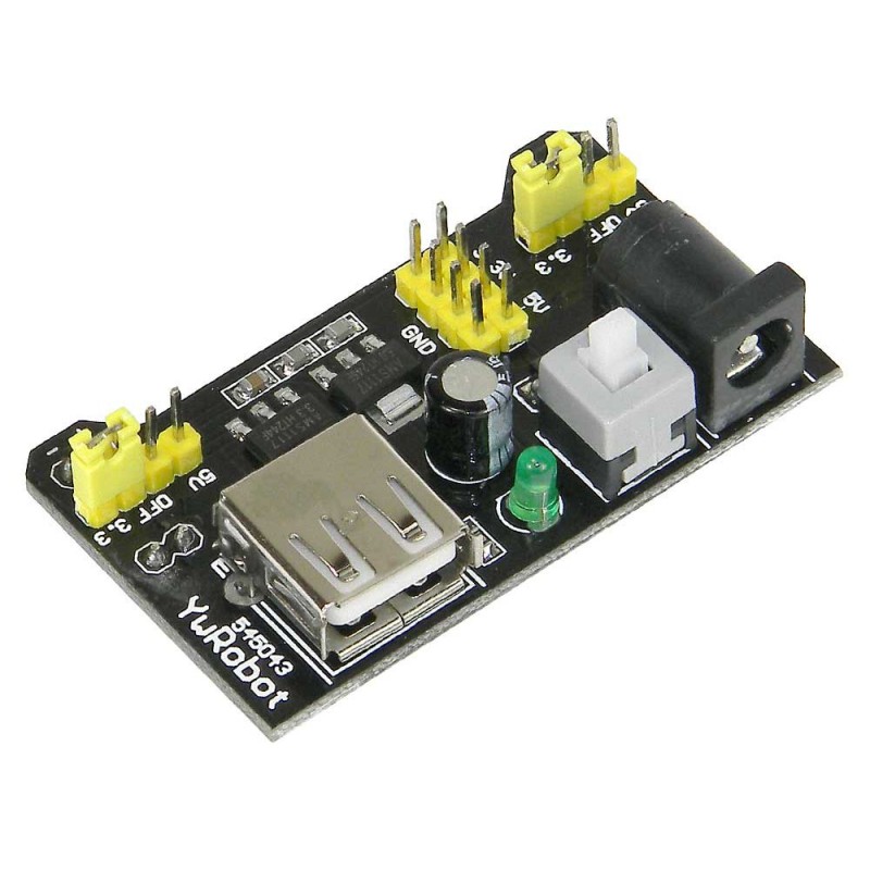Breadboard Power Supply Module 3.3V 5V For MB102 - Image 4