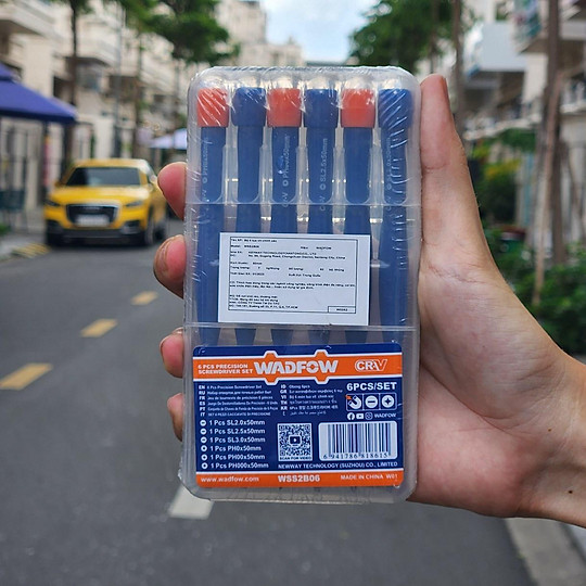 Precision Screwdriver Set 6Pcs WADFOW - WSS2B06 - Image 2