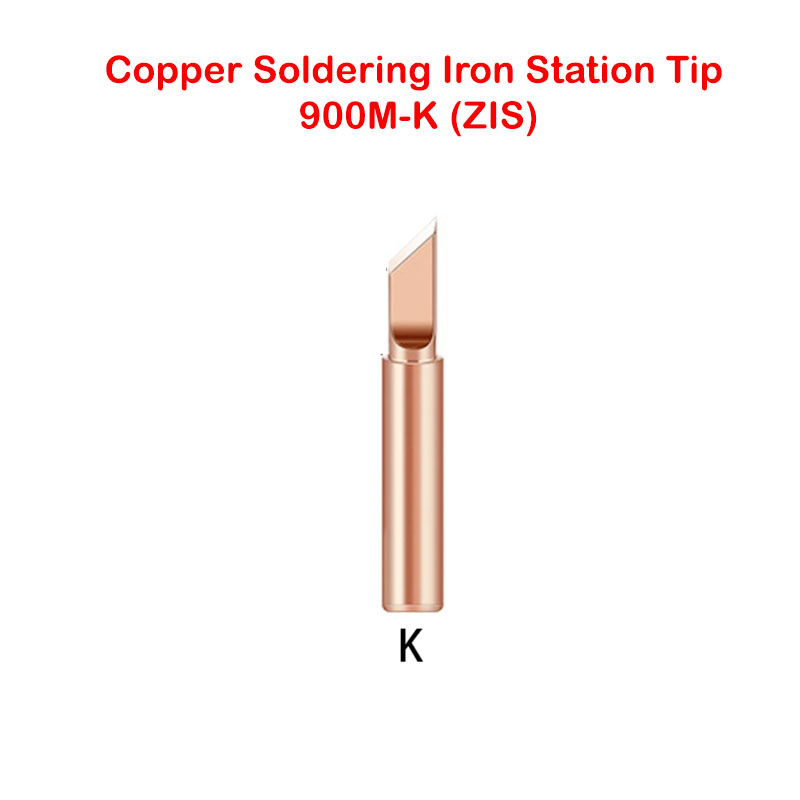 Copper Soldering Iron Station Tip 900M-K (ZIS)