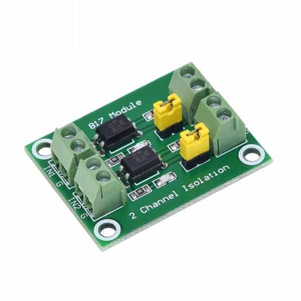 2 Channel Optocoupler Isolation Board (PC817 )