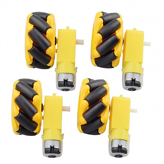 McNamum Omni Wheel M-K (60mm) R+L (2pcs) For Robot - Image 3