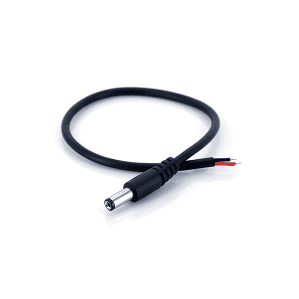DC Jack Male Power Connector With Wire 5.5×2.1mm
