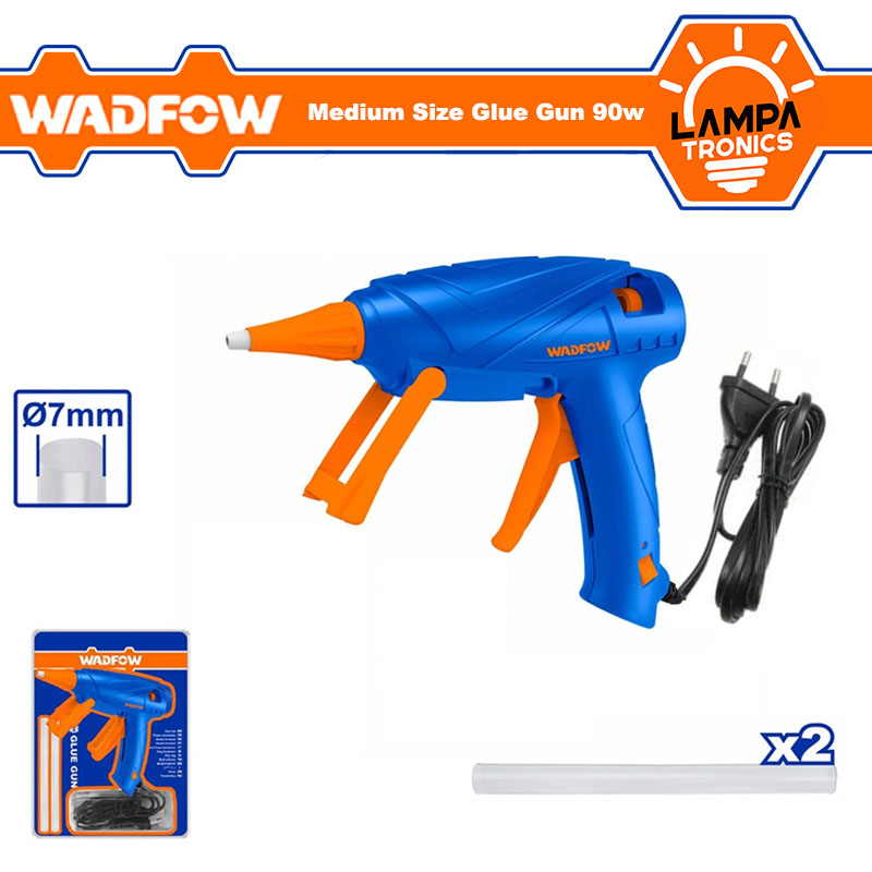 Medium Size Hot Melt Glue Gun 90Watt (AC 100~240V) WADFOW - WGL1604