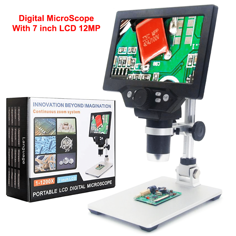 Digital MicroScope With 7 inch LCD 12MP