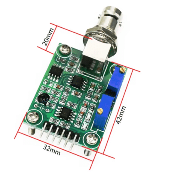 Liquid PH Sensor + BNC PH Electrode Probe Module (PH0-14) - Image 3
