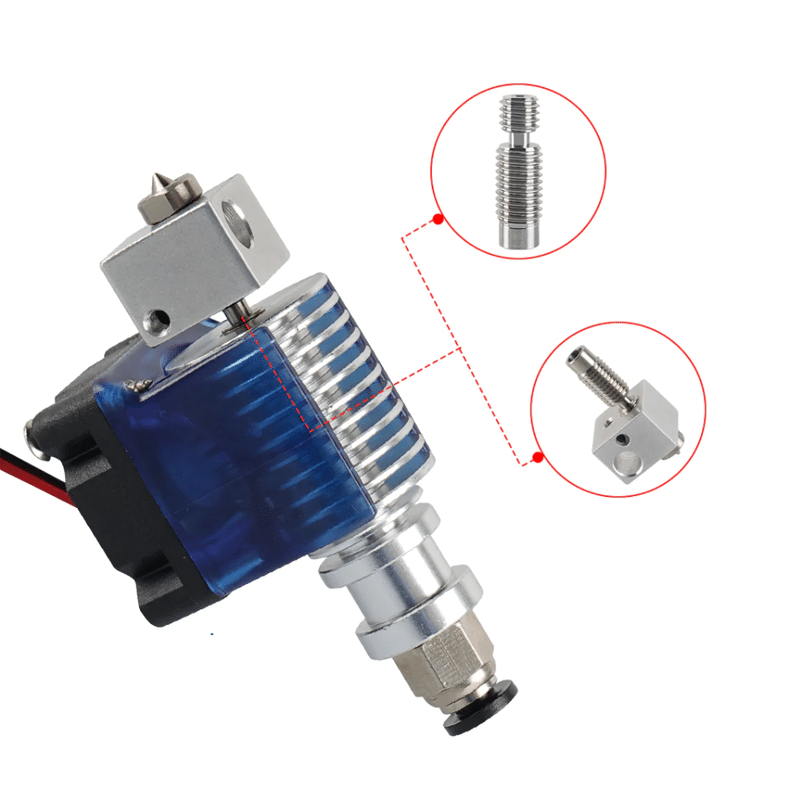 E3D V6 Heat Break Hotend Throat Teflon Tube For 1.75/with PTFE Extruder Pipe 23mmFor 3D Printer - Image 2