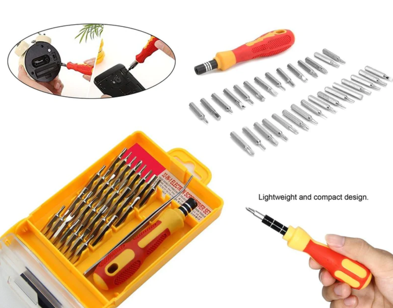 32 in 1 set Micro Pocket Precision Screwdriver (JK-6032) - Image 3