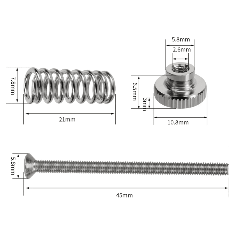 3D Printer Leveling Screw (M3 * 40) - Image 3