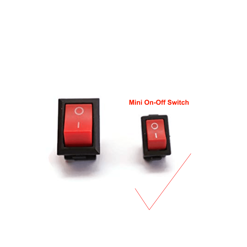 Mini On-Off Switch (AC250V-3A) (2 Pin) KCD11 - Image 2