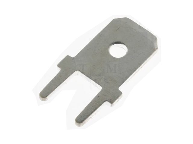 Terminal PCB Male Flat 6.3mm
